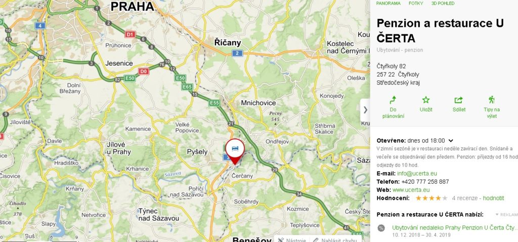penzion U Čerta