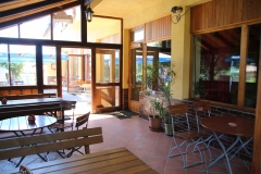 Prosklená terasa Penzion Čtyřkoly
